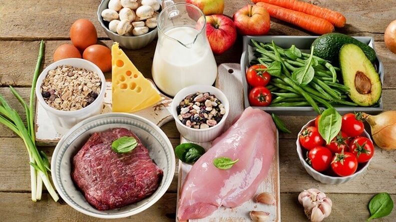 Alimentos proteicos y vegetales para adelgazar en una semana.