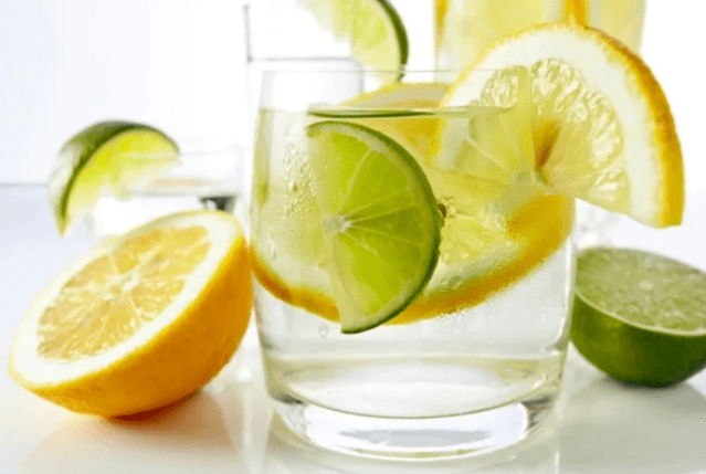 agua y limón a dieta